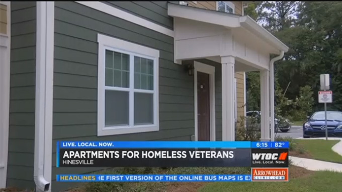 Apartments for Homesless veterans - Hinesville Housing Authority - Liberty County, GA