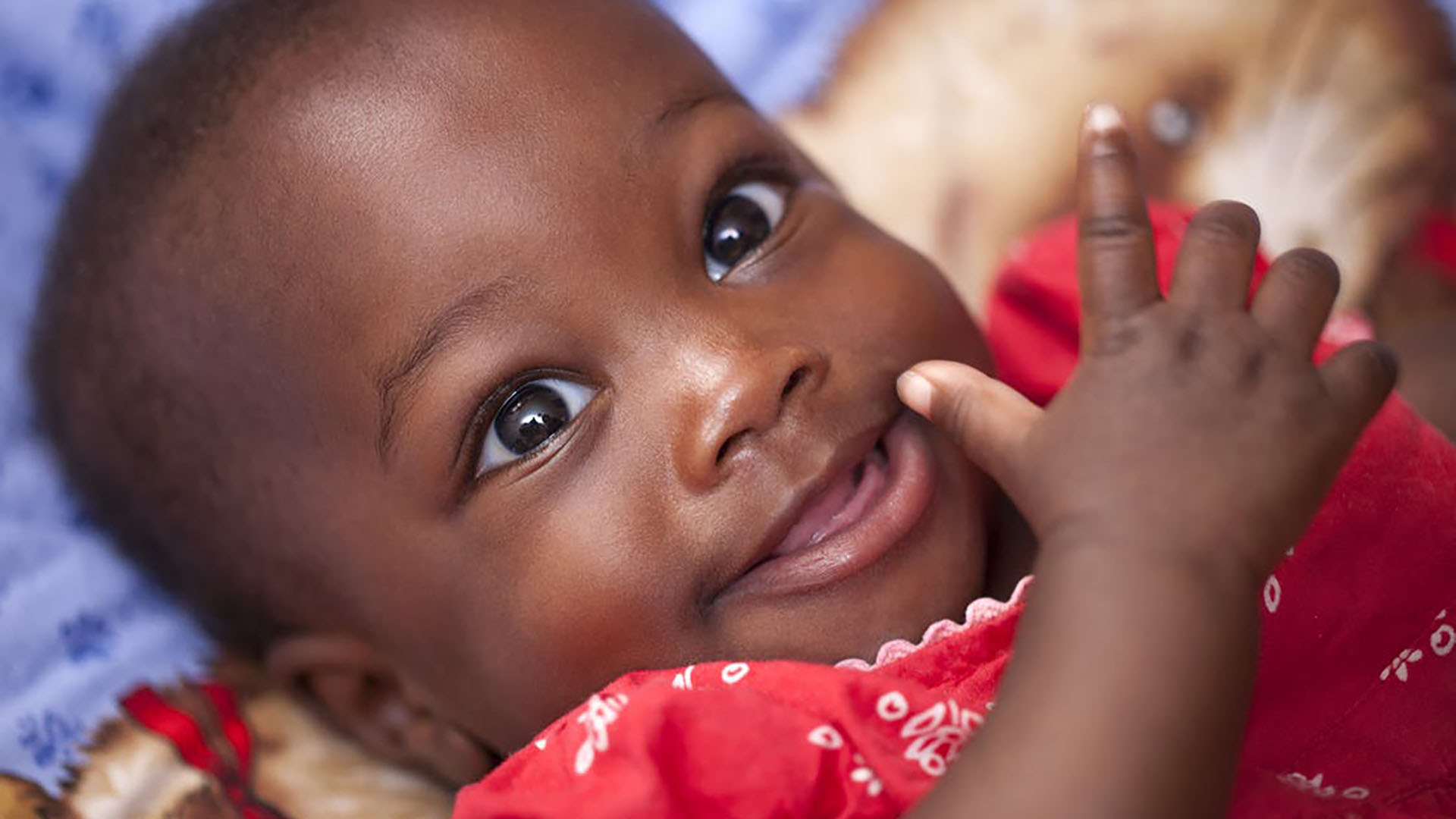 Baby girl smiling - Hinesville Housing Authority - Liberty County, GA